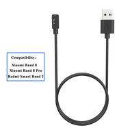 เครื่องชาร์จสำหรับ Xiaomi Band 8 Xiaomi Band 8 Pro Redmi Smart Band 2 สายชาร์จ USB ผู้หญิงผู้ชาย Xiaomi Smartwatch Mi Band 8 Magnetic Charger