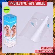 Protective Face Shield / Transparent Face Shield - Glasses + Mask - READY STOCK SHIP FROM MALAYSIA