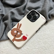 Love Rabbit Suitable for Apple 17promax Cartoon Cute iPhone16pro Lens All-Inclusive 1511.4