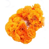 For Halloween Diwali Indian Party Lighted Marigold Garland 3PCS 10 LED Artificial Flower String Ligh