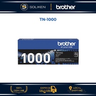 Brother TN-1000 Monochrome Toner Cartridge - Page Yield Up to 1000 Pages Brother TN1000 Toner TN-100