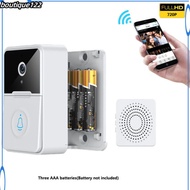 BOU X3 Pro Smart Wireless Doorbell  Camera Night Vision Video Intercom Home Security Monitor Door Bell