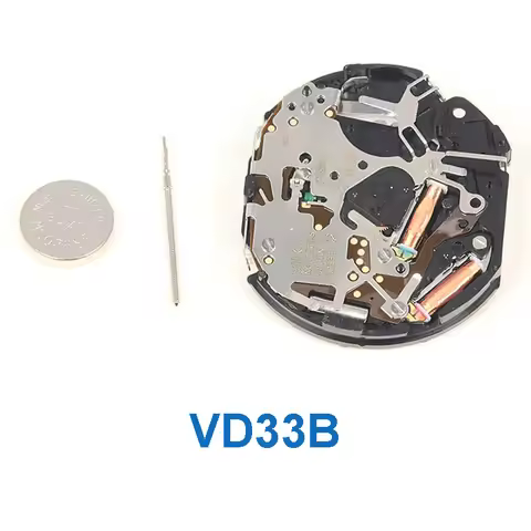 VD33 quartz movement VD33B six hands at 3 o'clock 3.6.9 small seconds watch repair movement replacem