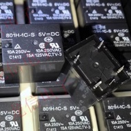 Relay 801H-1C-S 5VDC 24VDC 10A 5 Pins