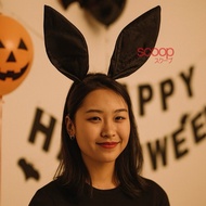 Scoop Halloween Black Rabbit Headband 66213100