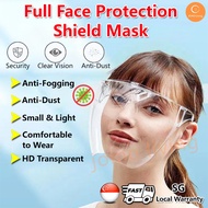 ✅SG Ready Stocks✅ JOMO Full Face Protection Shield Mask Acrylic Protective Transparent Anti Fogging 