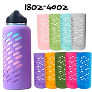 🎉✨ Protective Silicone Boot Aquaflask Accessories Anti-Slip Bottom Sleeve Cover Pattern Rubber Protector Compatible with Hydro Flask, Aquaflask 18oz, 22oz, 32oz, 40oz
