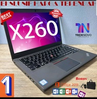 Laptop Lenovo Thinkpad x260 Intel Core i5 Gen 6 Ram 8 gb SSD 256 i7 i3 Second Bergaransi