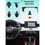 Car Phone Holder For Honda Vezel 2023 9" Screen Mobile Phone Support Car Mounts 15W Wireless Chargin