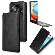 Ready stock Vertical Flip Leather Phone Case For ZTE Blade A75 5G/ZTE Blade A35 Lite/ZTE Nubia Z70 U