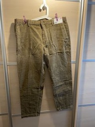 Uniqlo Corduroy Chino Pants 燈芯絨 工裝 褲 長褲 卡其色 Khaki Size XL Wtaps New Balance Supreme Nautica ⚠️ 爽快及就交