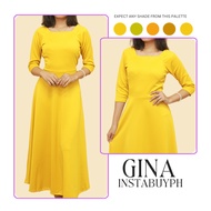 Gina Dress Long Sleeves Dress Ninang Dress Bridesmaid Dress Taytay Supplier