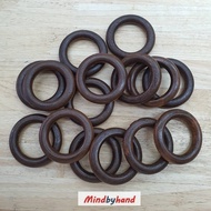 Brown Wooden Ring Size 5.5 cm. (41001)
