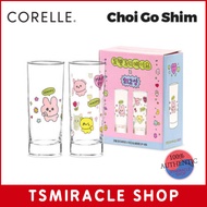 CORELLE COORDINATES Choi Go Sim Slim Glass Cup 2p set