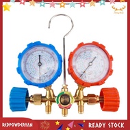 [Redpowderyan.] R134A Aircon Manifold Gauge Freon Pressure Gauge AC Manifold Gauge Set