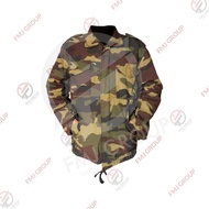 Jaket Helicon / Tactical Lapangan Loreng Woodland / US