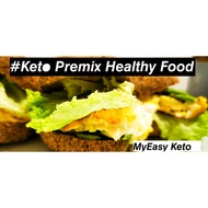 💥Premix Keto Bread/Burger Bun💥 Atkins Lowcarbs Easy Pack Keto