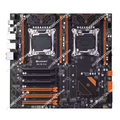 FOR HUANANZHI X99 F8D PLUS LGA 2011-3 XEON X99 Motherboard with Intel E5 2680 V4*2 with 4*32G DDR4 R