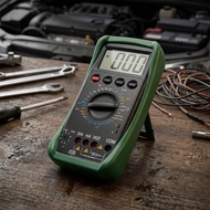 【9】DY2201C Digital Car for Battery Tester Multimeter Automotive Repair Tools