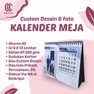CUSTOM DESK CALENDAR 2026 | A5 Size, Art Paper 260 gsm, 6 & 12 Sheets