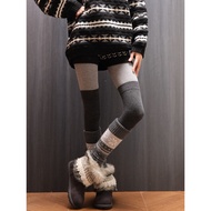 Winter Phil Island Socks - Cozy & Grey