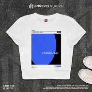 KATUN NORACY.STUDIOS - LANY CROP TOP BEAUTIFUL BLUR ALBUMa | ROCK MUSIC METAL BAND | GRUNGE CROPTOP 