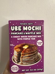 現貨Trader Joe's 香芋麻糬班戟 Ube Mochi Pancake & Waffle Mix