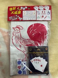 大細魚蝦蟹啤牌poker cards套裝