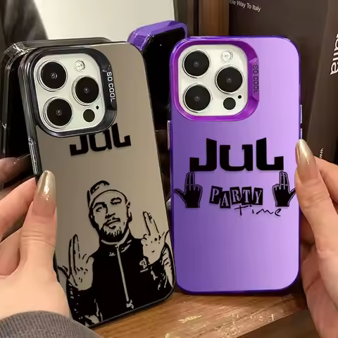 Rapper JuL C'est Pas Des Lol Matte Case for Samsung Galaxy S25 Edge S24 S23 S22 S21 S20 Ultra Plus F