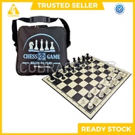 2SQ Chess Set with Bag – 4 Fold Mat