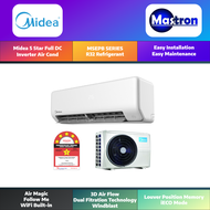 Midea 5 Star All Easy Pro R32 Inverter Air Conditioner Aircond Midea 1.0HP 1.5HP 2.0HP MSEPB-10CRFN8