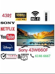 43吋 smart TV Sony43W660F 📺 #電視 /TV