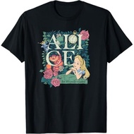 Fashion Alice In Wonderland Modern Storybook T-Shirt