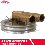 Water Pump Double V Belt Pulley for Volvo Penta 4.3GL 5.0GL 5.7GL Engines 21214596 3862487