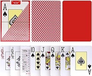 TX GIRL Plastic Playing Cards Texas Hold'em Waterproof PVC Frosted Back Side Non-slip POKER CLUB Big