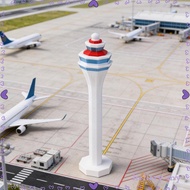[HelleryMY] 1:400 Airport Control Tower Model Scene Display Collection Prop Diorama