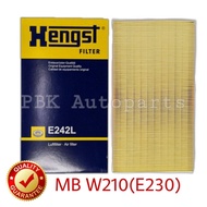 Air Filter Benz W210 E230 Round Eyes Hengst