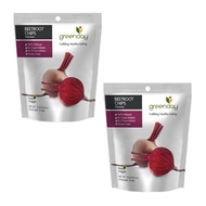 Greenday - [兩包裝] Greenday 天然紅菜頭脆脆 健康低糖零食 15g