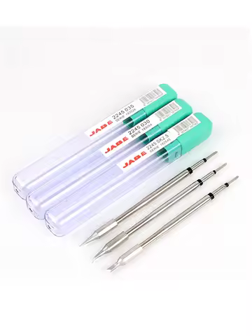 Original Jabe Soldering Iron Tip T-I 015 T-I 030 T-IS 035 T-SK2.5 T-SK2.0 For UD-1200 Soldering Stat