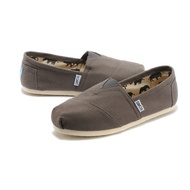 TOMS lazy canvas casual flat shoes men/women blue stripes