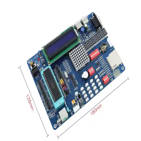 learning board PIC development board PIC18F4520 microcontroller HL-K18 experimental board integrated