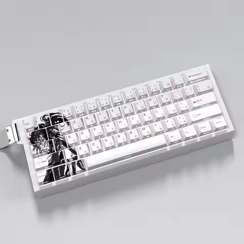 74 Keys Vagabond Keycaps Anime Key Cap Set Cherry PBT Side Print Translucent for Mechanical Keyboard