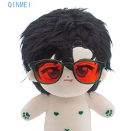 QINMEI Doll Eyeglasses, Eyewear Frame Glasses Doll Glasses, Fashion Decoration Cute Plush Doll Minia