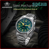SDEHB ADDIESDIVE Mens Dive Watch 39mm NH35 Automatic Mechanical Watch Sapphire Waterproof 200m Stain