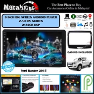 (6RAM 128GB IPS 4G 8Core DSP) Ford Ranger 2015 9" Inch  Android 9 Car Android GPS Wifi Player GPS Ca