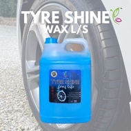 TYRE SHINE WAX LS WAX TYRE BIRU 10 LITER