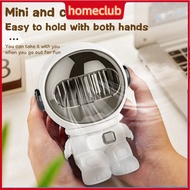 Mini fan jisulife fan New Astronaut Small Fan Mini USB Charging Astronaut Portable Handheld Desktop Bladeless Fan