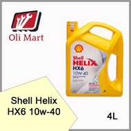 Oli Mesin Shell Helix Hx6 10w40/ Oli Shell Helix HX6 10w-40