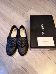 Chanel Quilted Leather Loafers