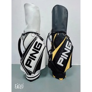 [PIN] New Style Golf Club Bag Men Women Style Club Bag Equipment Bag PU Waterproof Lightweight Club 